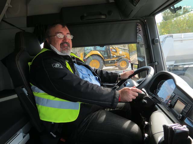 Al volante de los MAN Traction notamos las nuevas ayudas electrónicas a la conducción.